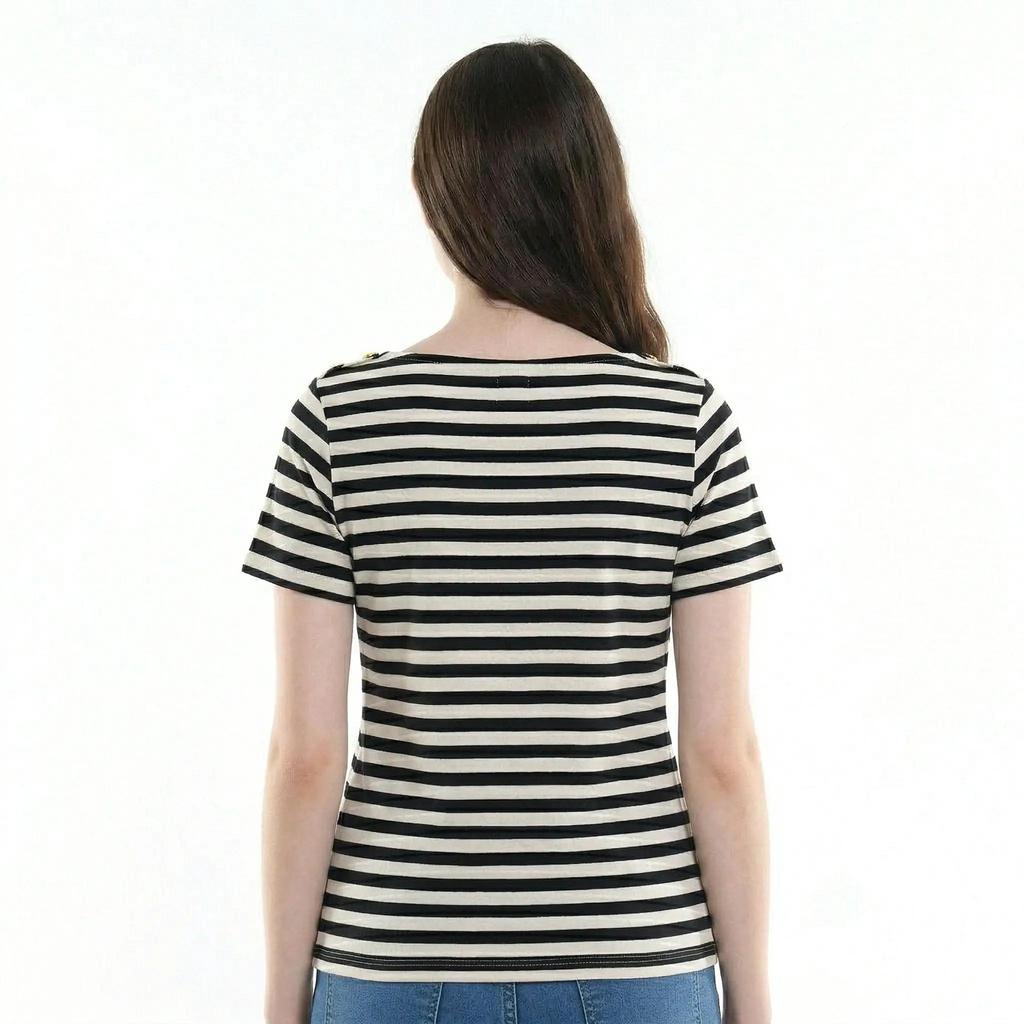 Lee Ladies Modified Boat Neck Top