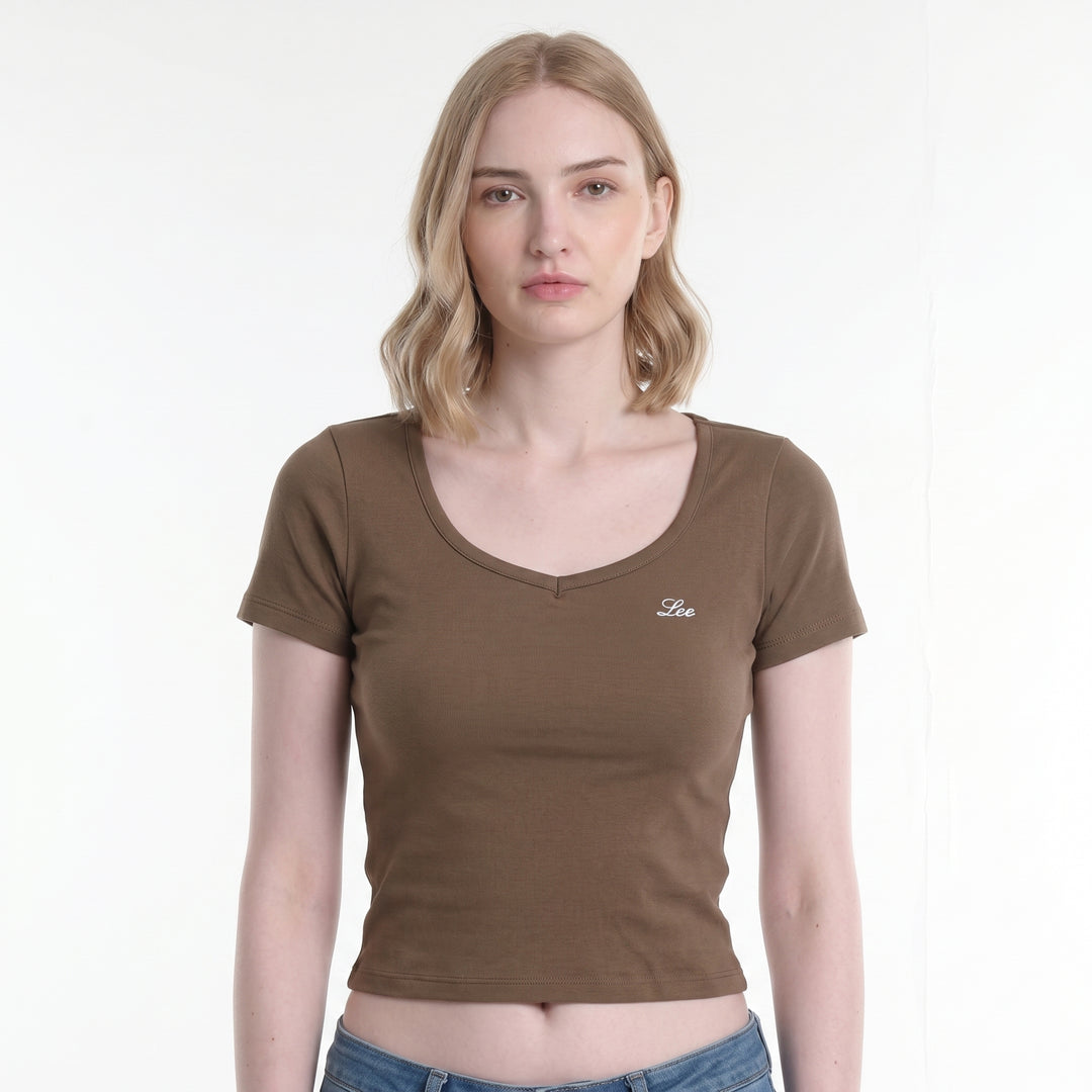 Lee Fitted Crop Top for Women