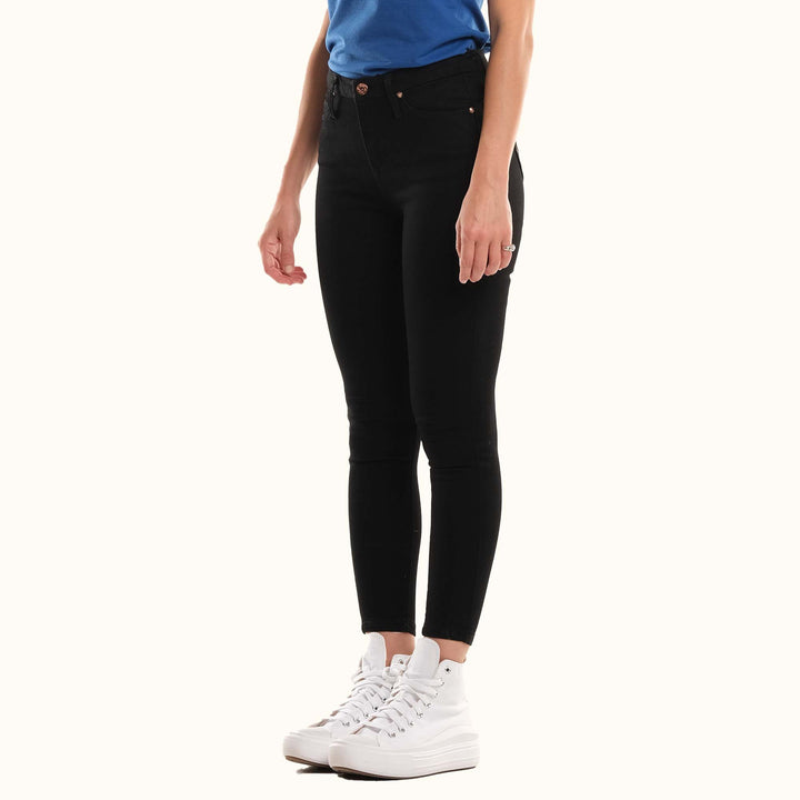 WOMENS ULTRA STRETCH JEANS IN BLACK RINSE