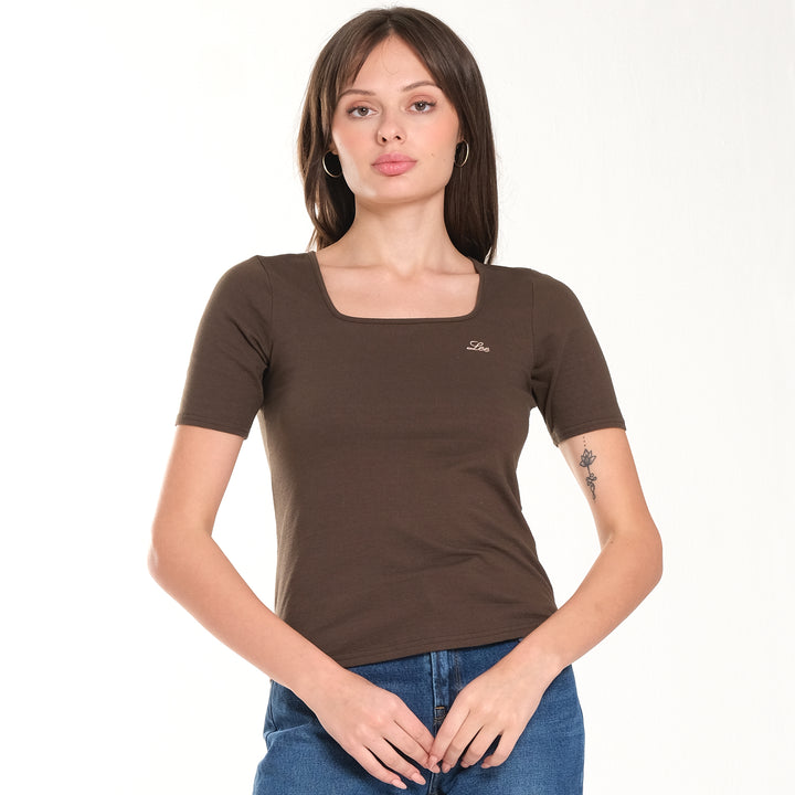 WOMENS MODIFIED SQUARE NECK TOP