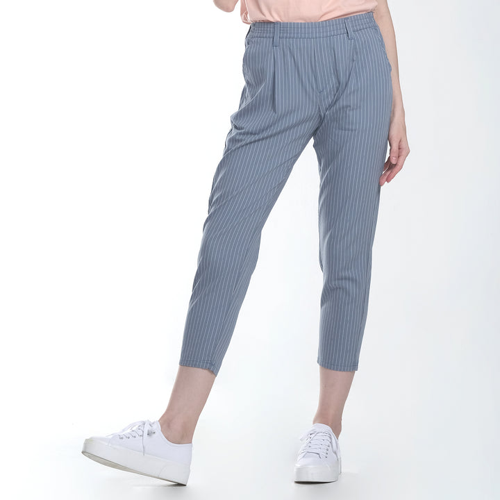 WOMENS STRIPES TROUSERS