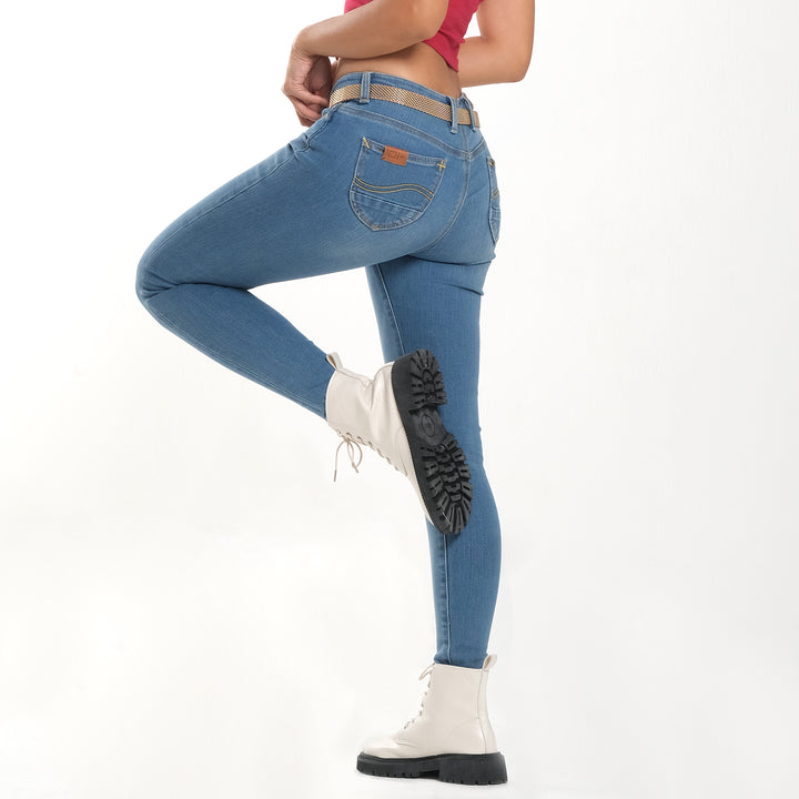LEE 101+ WOMENS SKYLER JEANS IN ICE