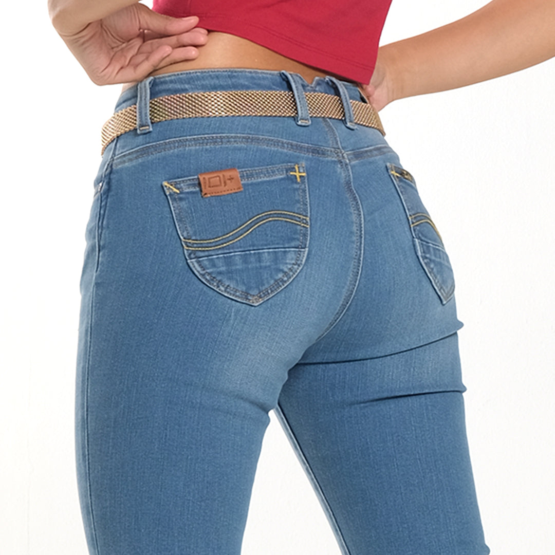 LEE 101+ WOMENS SKYLER JEANS IN ICE