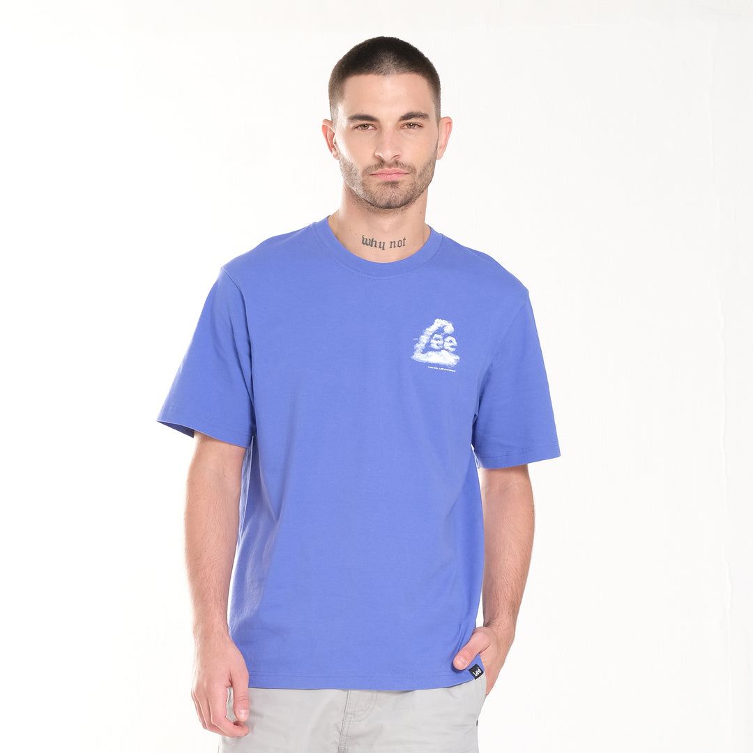 MENS ROUNDNECK GRAPHIC LOGO TEE