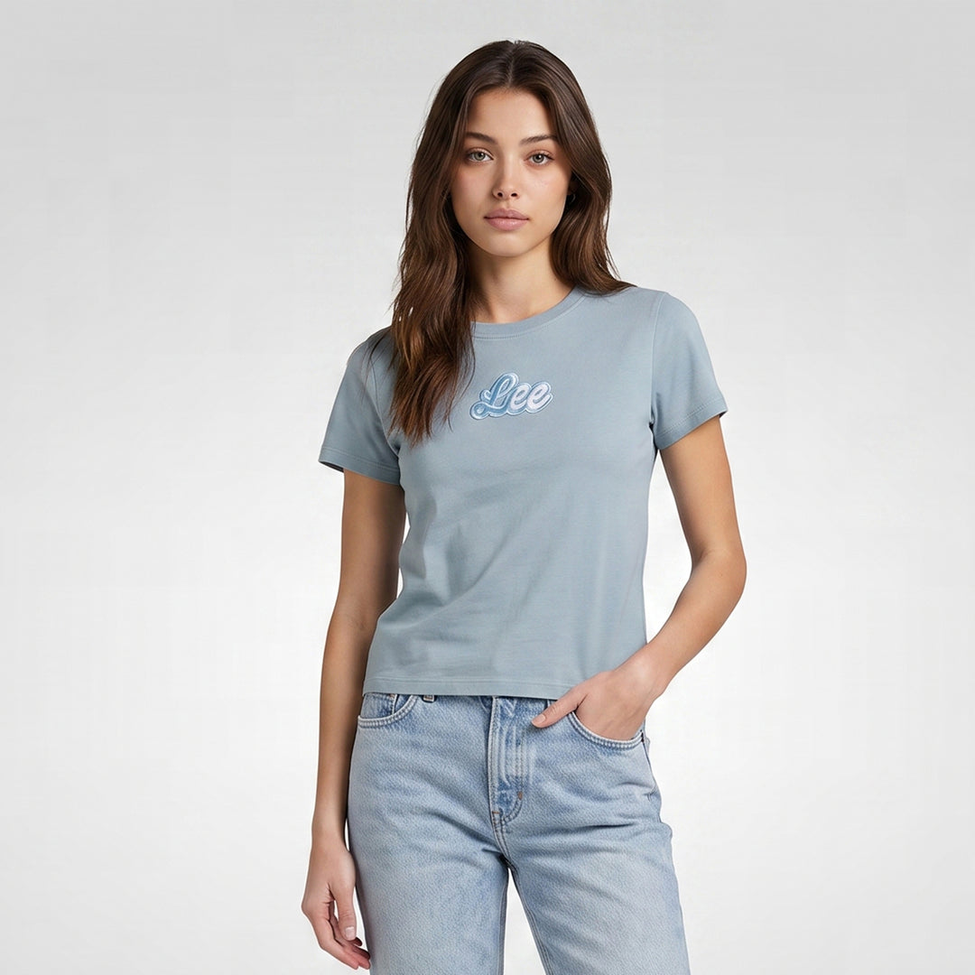 LEE LADIES BASIC ROUND NECK TEE