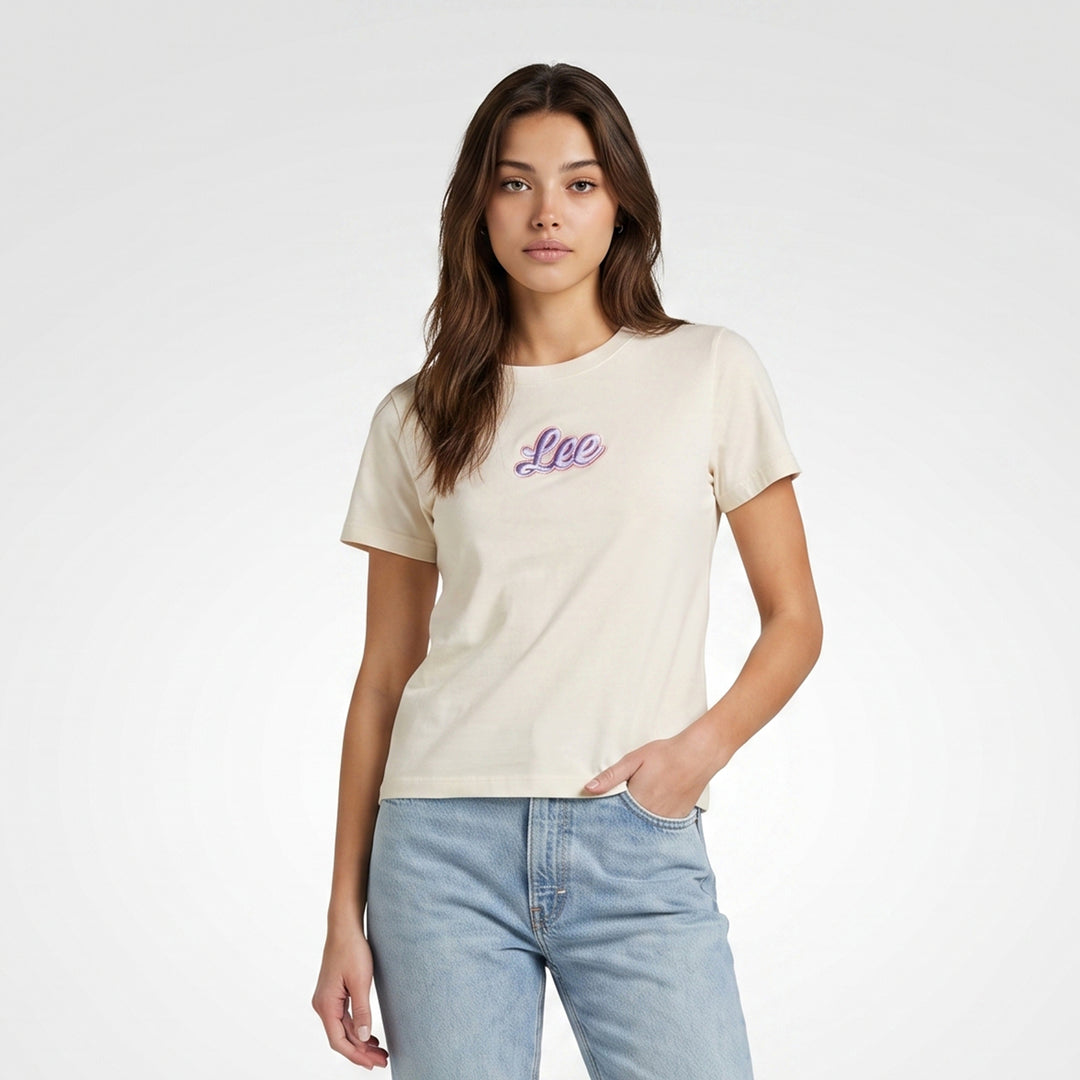 LEE LADIES BASIC ROUND NECK TEE
