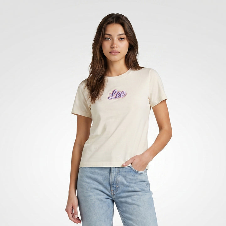 LEE LADIES BASIC ROUND NECK TEE
