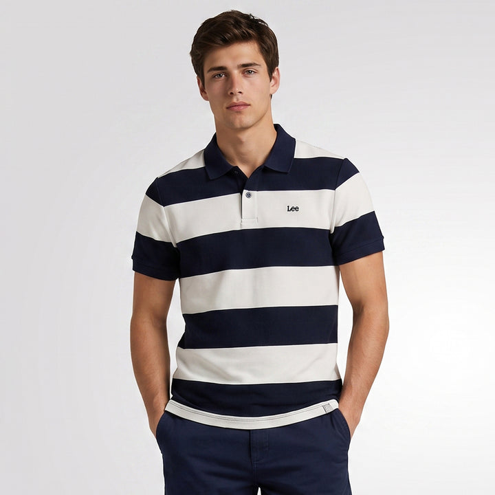 LEE MENS STRIPES SPORTHIRT