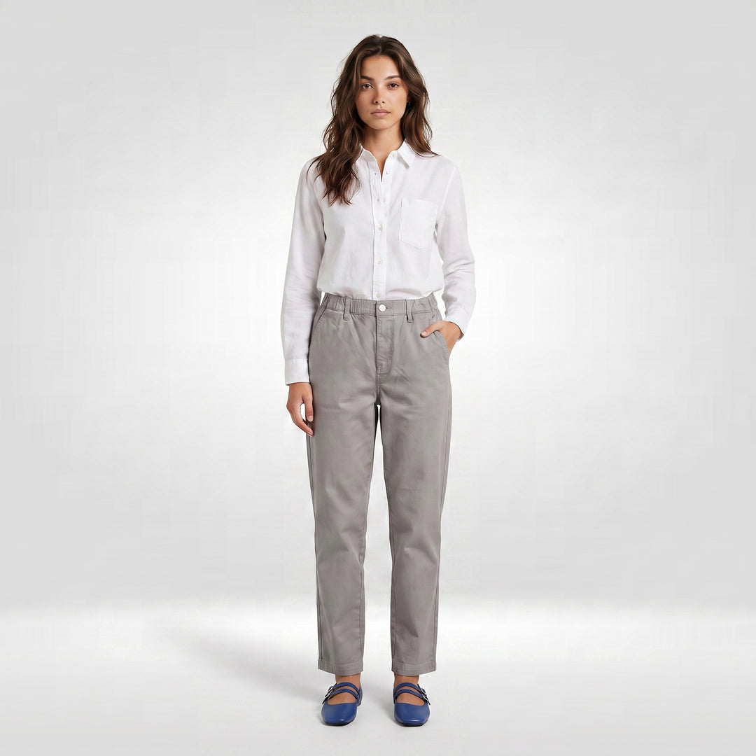LEE LADIES COMFORT STRAIGHT TROUSERS