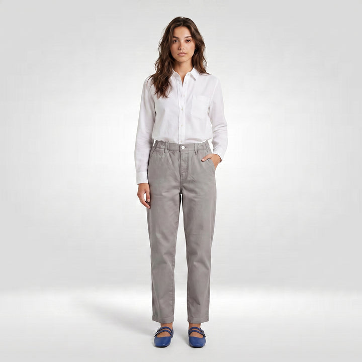 LEE LADIES COMFORT STRAIGHT TROUSERS