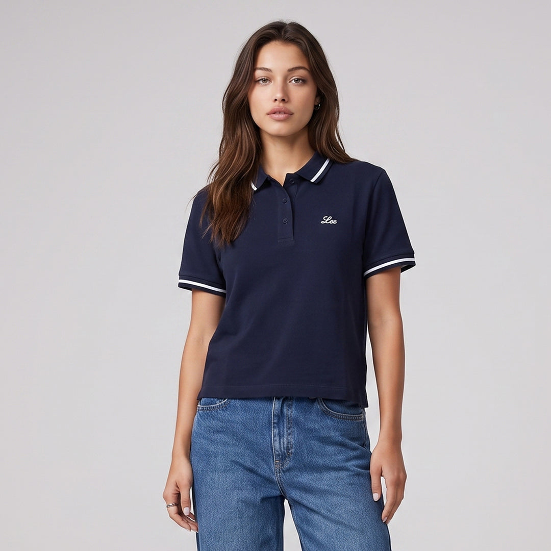 LEE LADIES SEMI CROP LOOSE FIT SPORTSHIRT