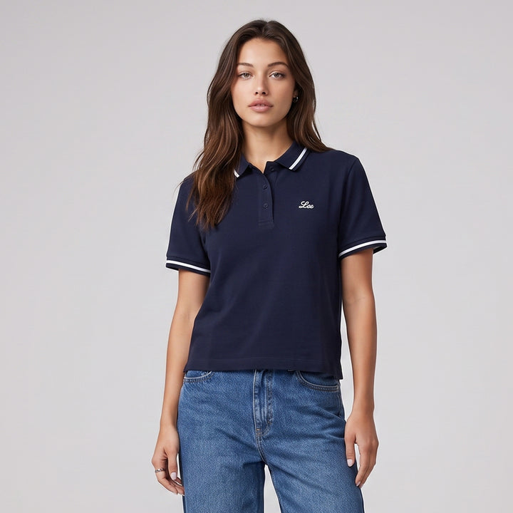 LEE LADIES SEMI CROP LOOSE FIT SPORTSHIRT