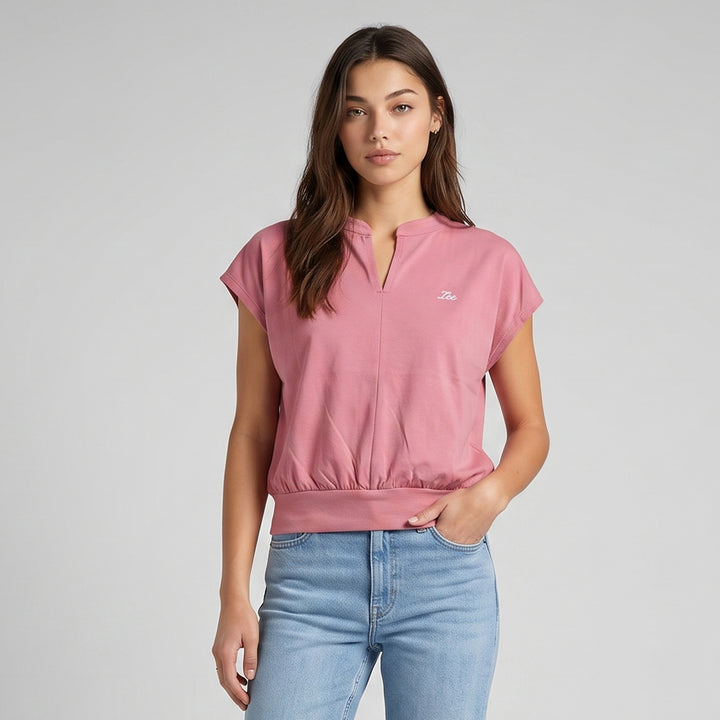 LEE LADIES MODIFIED CROPPED TEE
