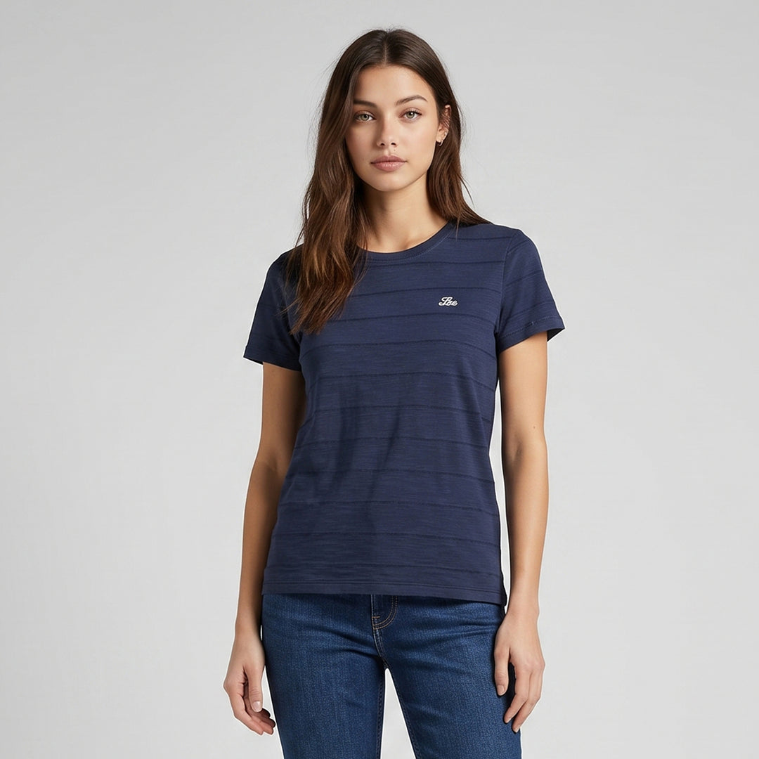 LEE LADIES BASIC ROUND NECK TEE