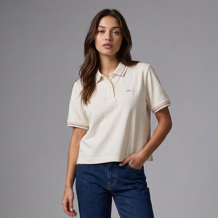 LEE LADIES SEMI CROP LOOSE FIT SPORTSHIRT