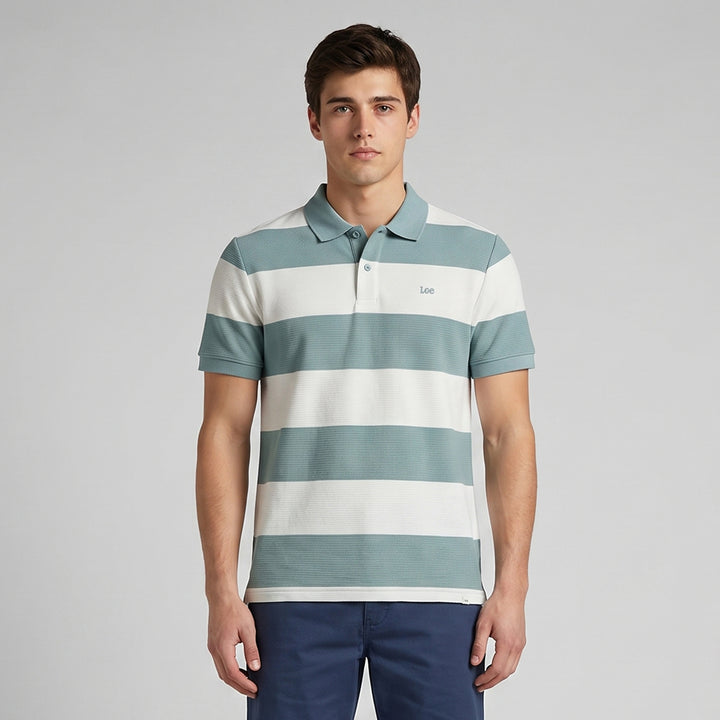 LEE MENS STRIPES SPORTHIRT