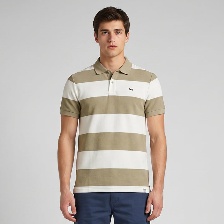 LEE MENS STRIPES SPORTHIRT
