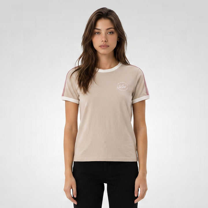 LEE LADIES RINGER ROUNDNECK TEE