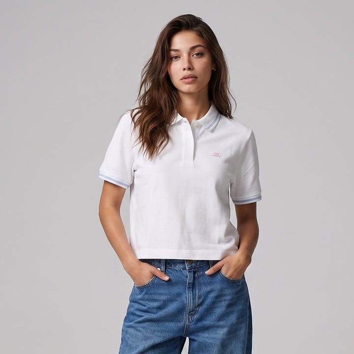 LEE LADIES SEMI CROP LOOSE FIT SPORTSHIRT