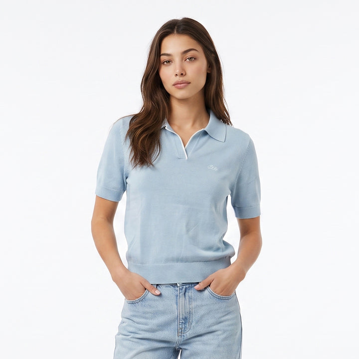 LEE LADIES' KNITTED LOOSE-FIT SPORTSHIRT