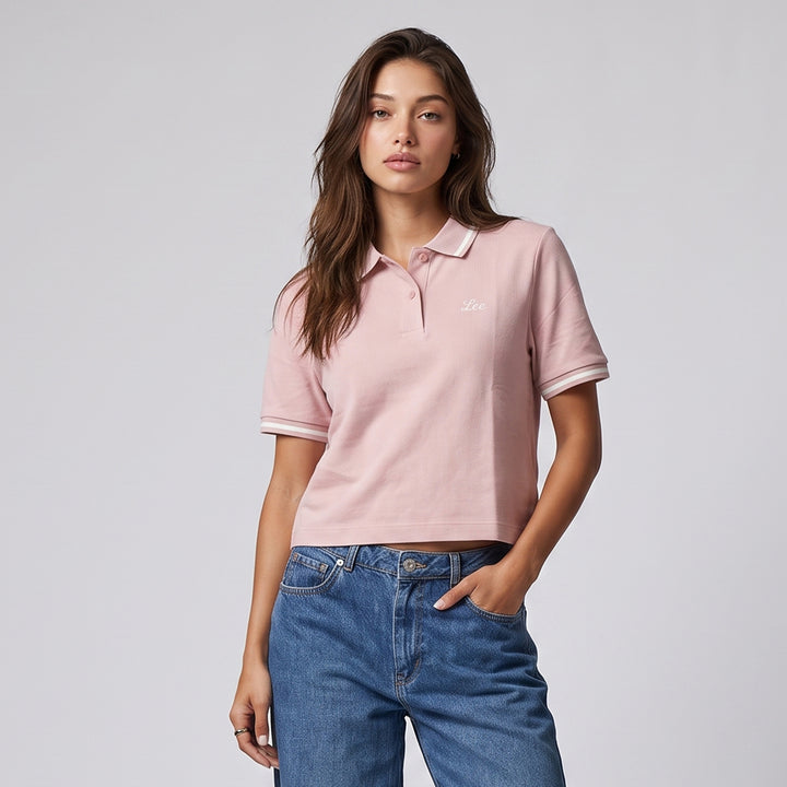 LEE LADIES SEMI CROP LOOSE FIT SPORTSHIRT