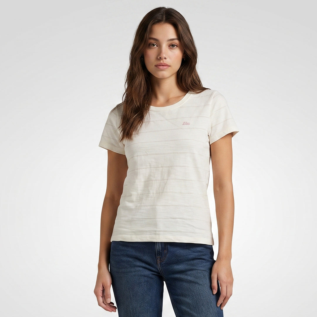 LEE LADIES BASIC ROUND NECK TEE