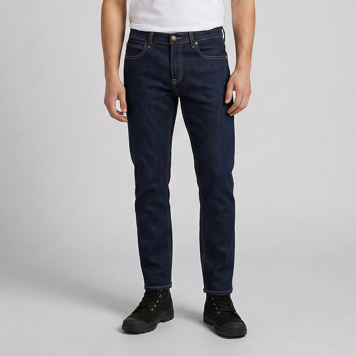 LEE MENS SLIM TAPERED DENIM JEANS
