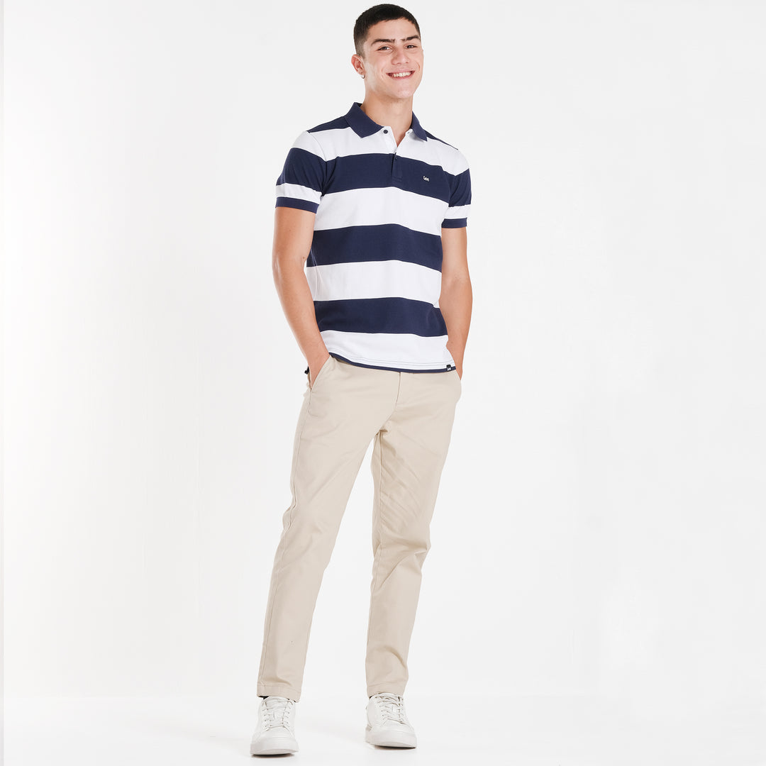 MENS JACQUARD STRIPES  SPORTSHIRT