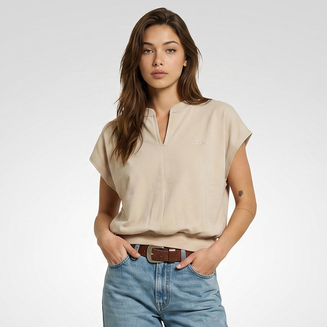 LEE LADIES MODIFIED CROPPED TEE