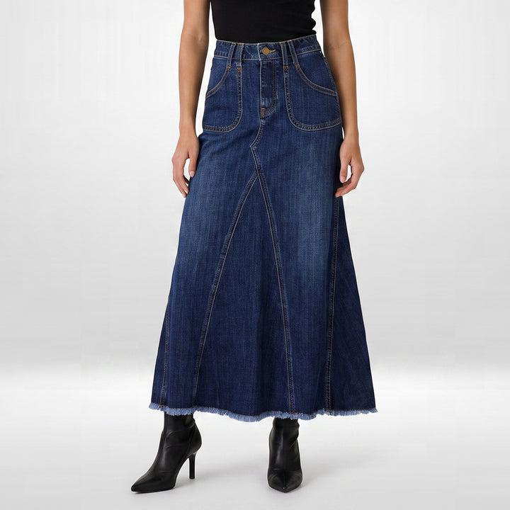 LEE LADIES DENIM LONG SKIRT