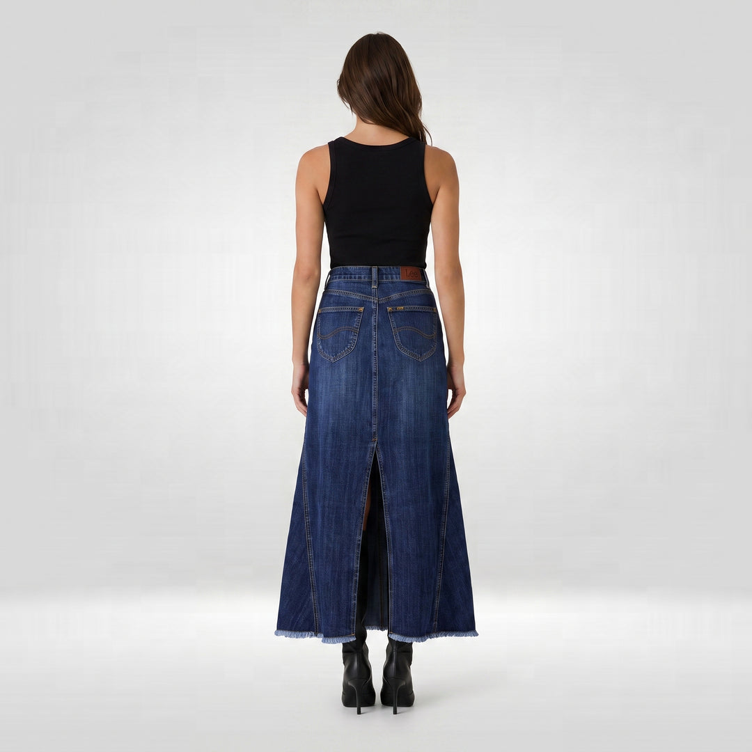 LEE LADIES DENIM LONG SKIRT