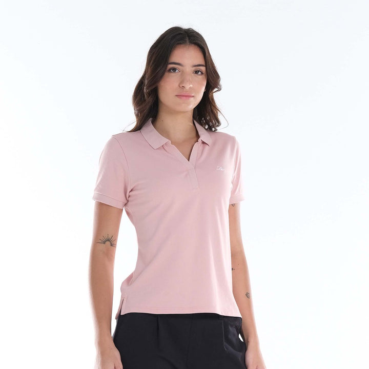 Lee Ladies Polo Shirt in White