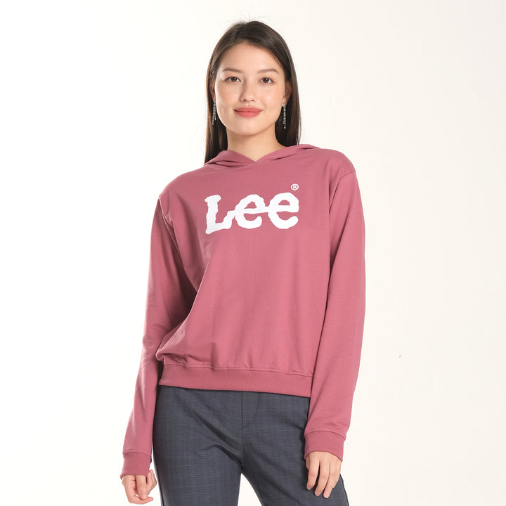 WOMENS CLASSIC LEE LOGO HOODIE