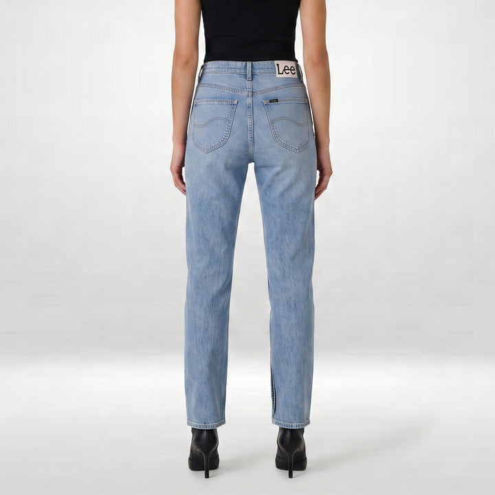 LEE LADIES CLASSIC STRAIGHT DENIM JEANS