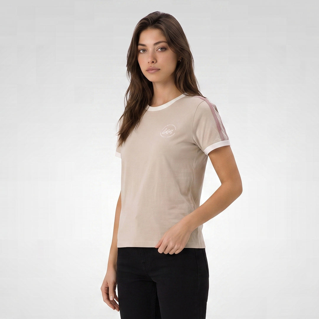 LEE LADIES RINGER ROUNDNECK TEE