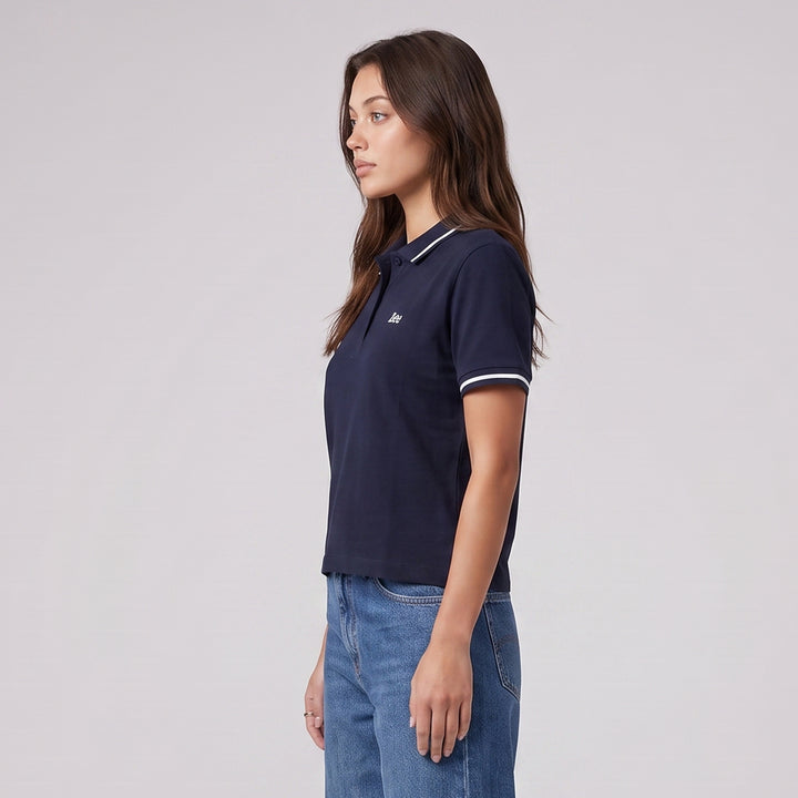 LEE LADIES SEMI CROP LOOSE FIT SPORTSHIRT