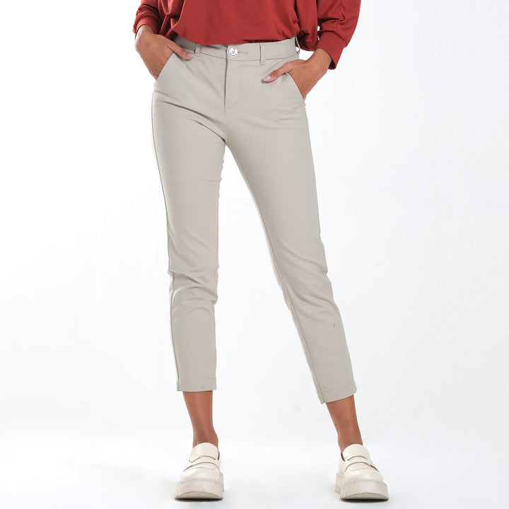 WOMENS HIGH WAIST TROUSERS