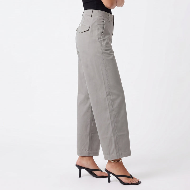 LEE LADIES BARREL FIT TROUSER PANTS