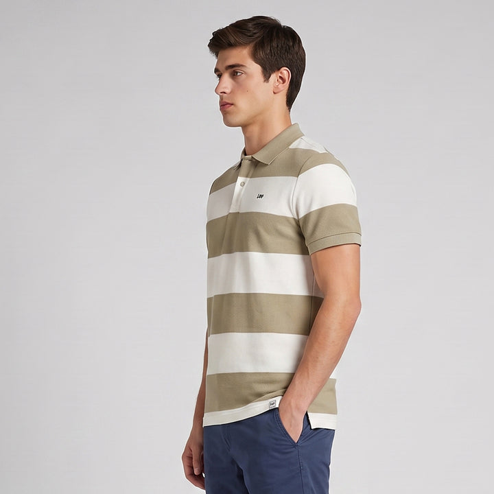 LEE MENS STRIPES SPORTHIRT