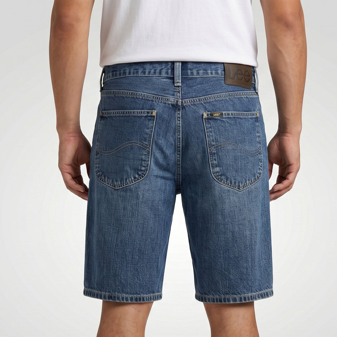 LEE MENS REGULAR FIT DENIM SHORT