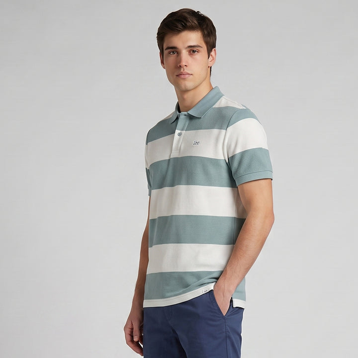 LEE MENS STRIPES SPORTHIRT