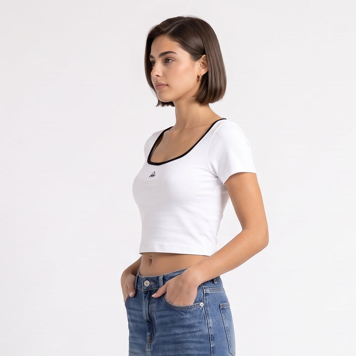 LEE LADIES CROPPED TEE