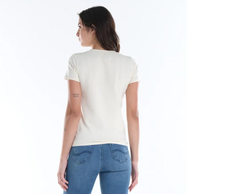 LEE LADIES EMBROIDERED LOGO TEE