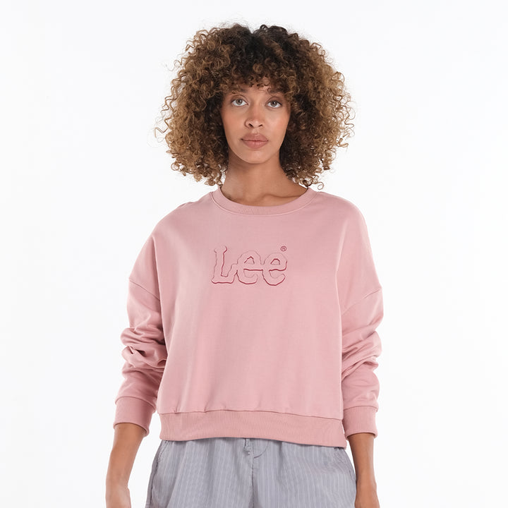 LEE LADIES EMBOSSED LOGO PULL OVER