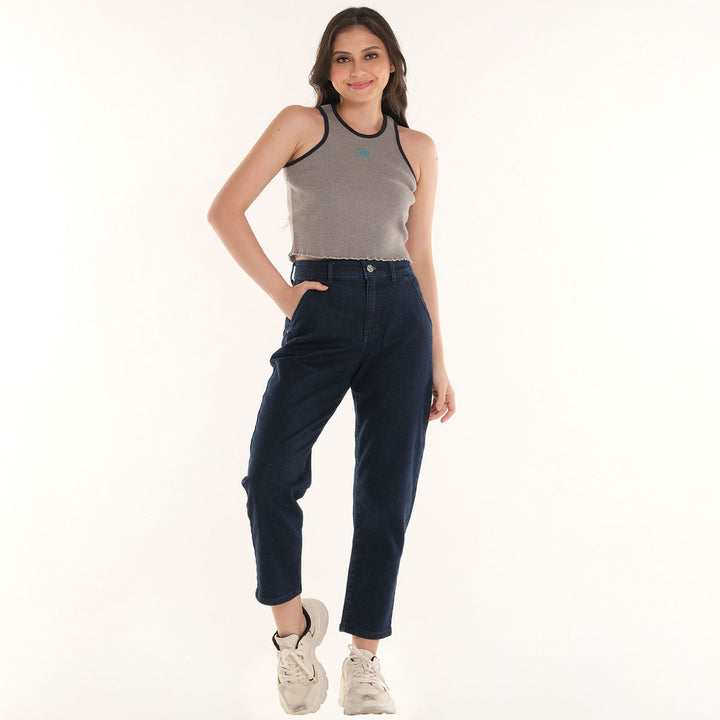Lee Ladies Stella Mom Zip fly Jeans