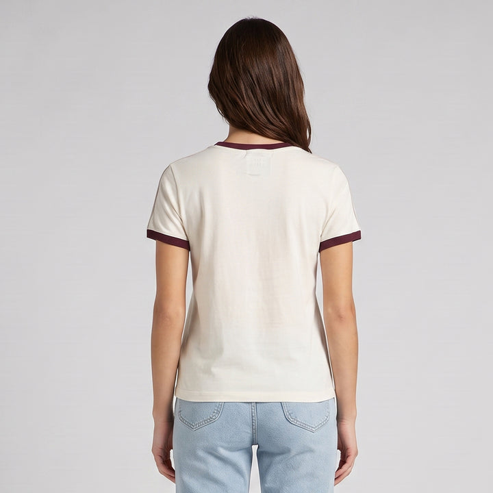 LEE LADIES RINGER ROUNDNECK TEE