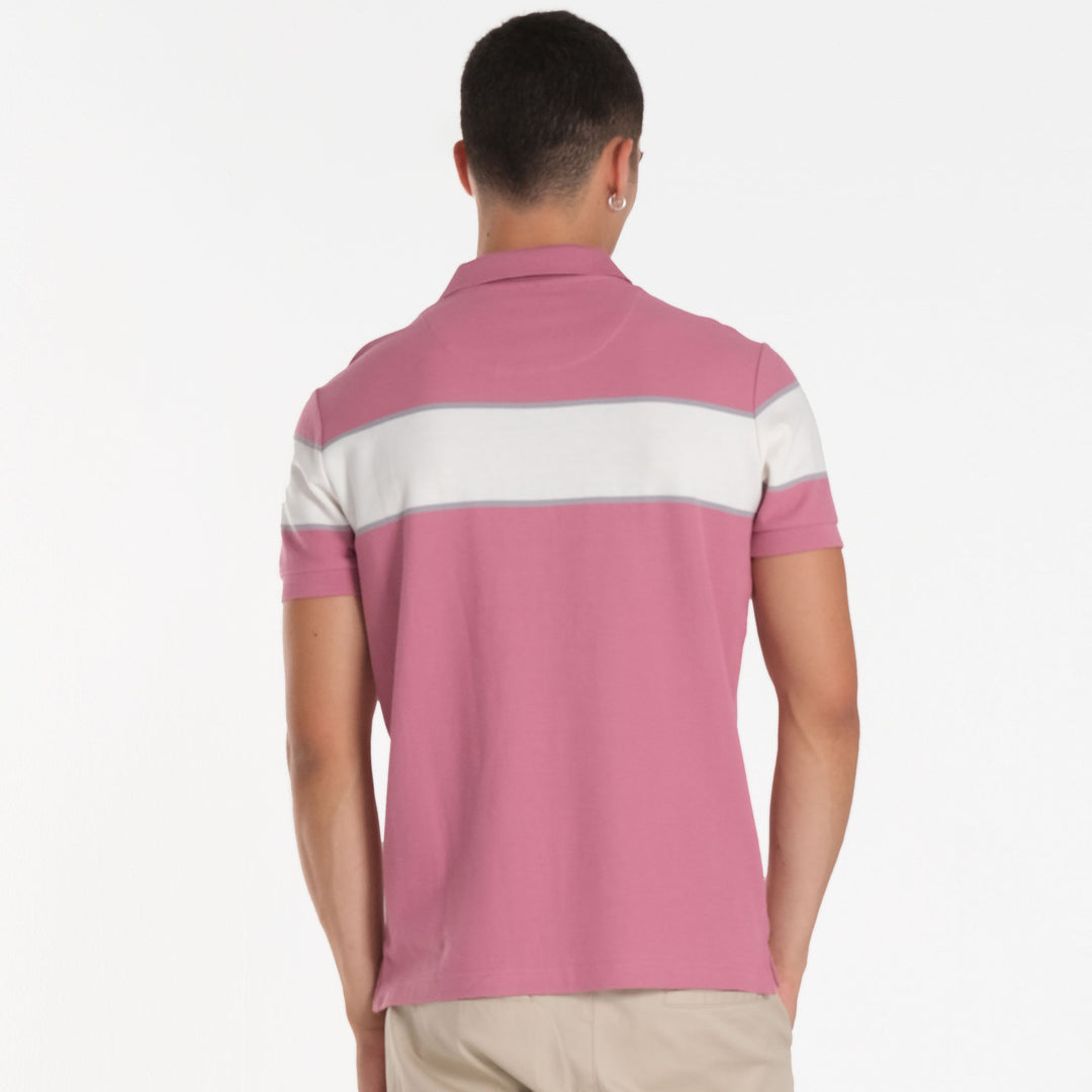 MENS PANEL STRIPES SPORTSHIRT