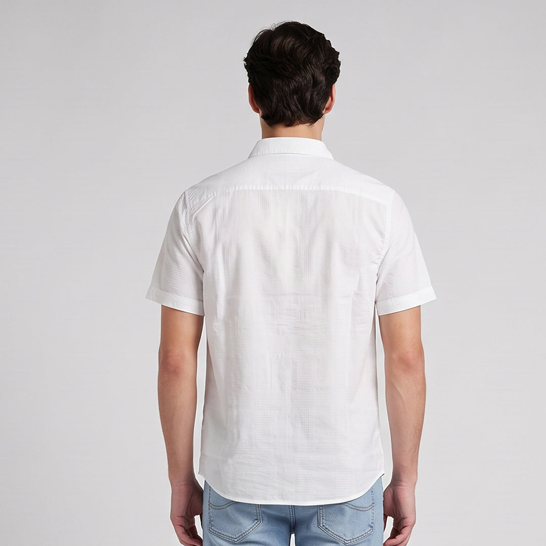 LEE MENS WOVEN BUTTON DOWN POLO