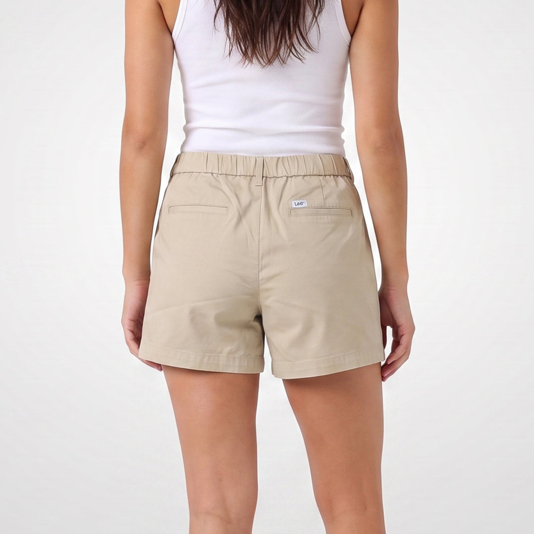 LEE LADIES HIGH WAIST EASY SHORTS