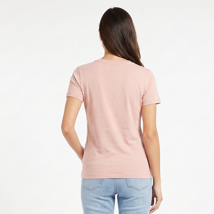 LEE LADIES V-NECK FITTED TEE